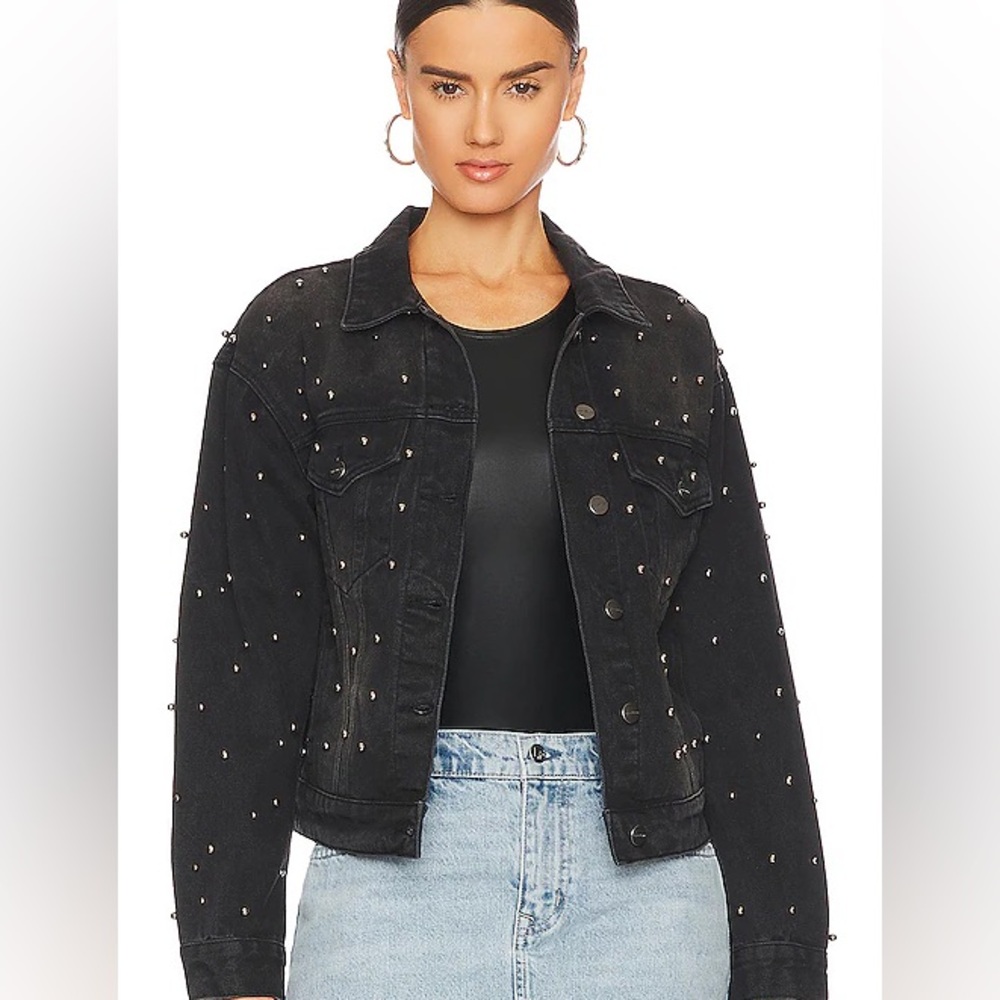 Superdown Pearl Denim Jacket | Size Small